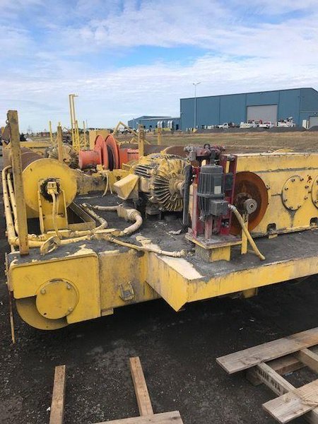 100/44 TON X 82' ACE CLASS E AC MILL DUTY BRIDGE CRANE: STOCK# 4116