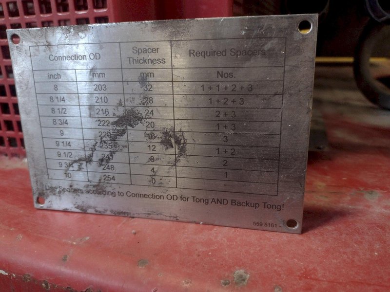 10&quot; WEATHERFORD MODEL &quot;SUT&quot; PORTABLE PIPE HYDRDAULIC BREAK-OUT &amp; BUCKING MACHINE: STOCK #18037