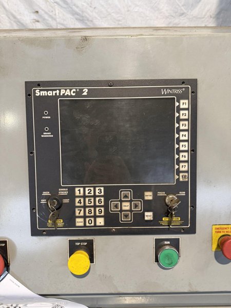 150 TON MINSTER E2-150-42-30 HEVI-STAMPER STRAIGHT SIDE PRESS. STOCK # 0882825