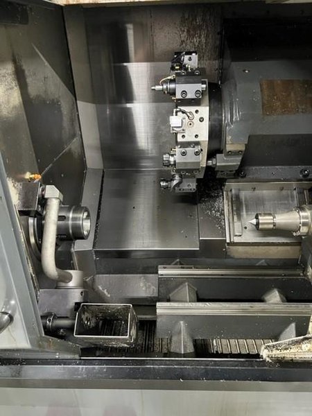 Haas ST-20 CNC Lathe with Haas Bar Feeder For Sale - 2016