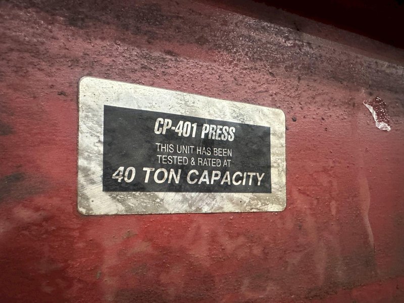 40 TON ARCAN MODEL #CP-401 H-FRAME PRESS: STOCK #22885