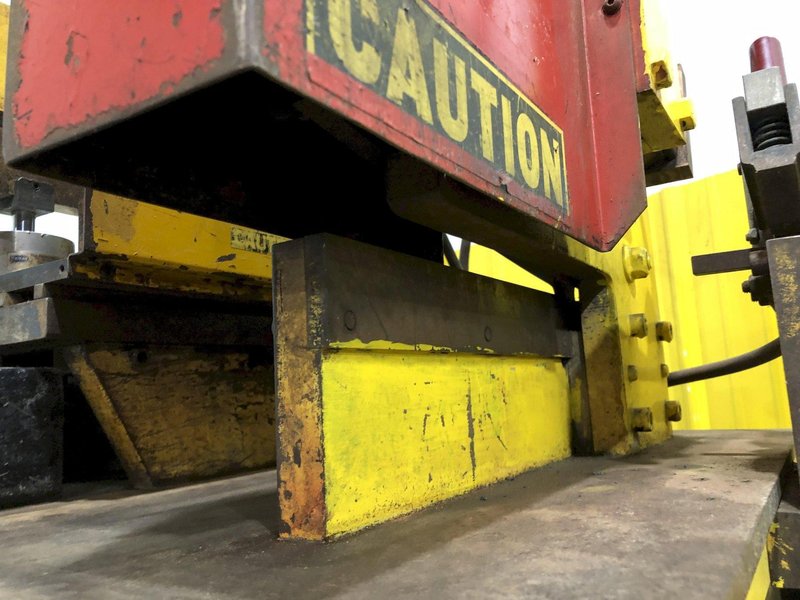 10&quot; x .080&quot; COIL JOINING TECH SHEAR BUTT END WELDER WITH MILLER ECONO TWIN HF WELDER: STOCK #19064