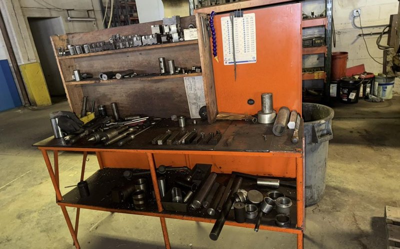 WARNER &amp; SWASEY 4A 6-POST TURRET LATHE WITH TOOLING. STOCK # 0545726