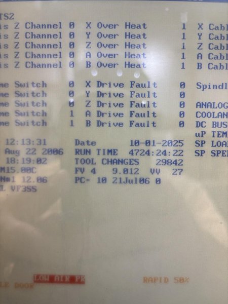 Haas VF-3SS VMC, 2006 – 4th Axis Wired, Chip Auger