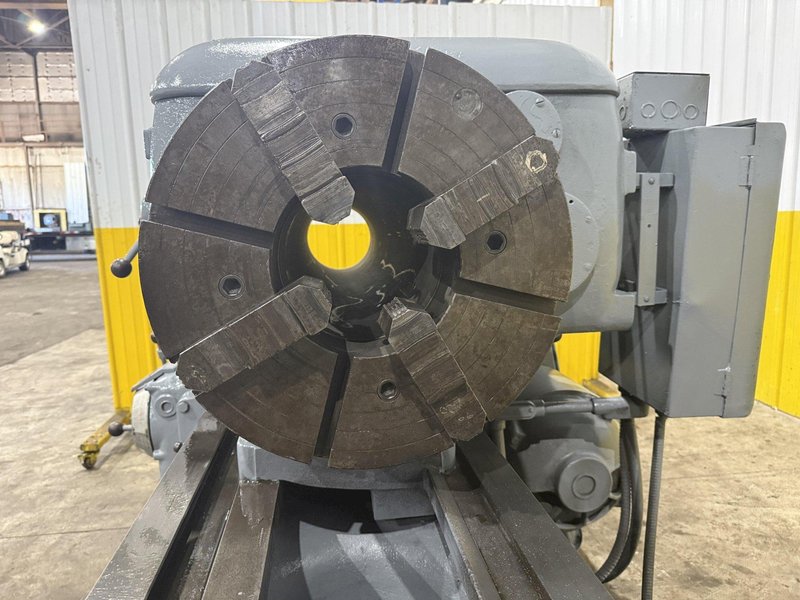 28&quot; X 144&quot; LODGE &amp; SHIPLEY 8-7/8&quot; HOLLOW SPINDLE ENGINE LATHE 8-7/8&quot; HOLE: STOCK #24032