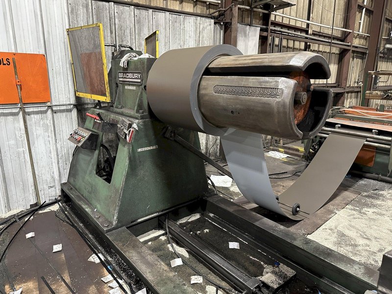 LOC SEAM - STANDING SEAM METAL ROOF PANEL ROLLFORMER LINE, COMPLETE LINE: STOCK #23382