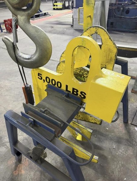 5,000 LBS X 24" ICHS COIL LIFT C HOOK. STOCK # 0537326