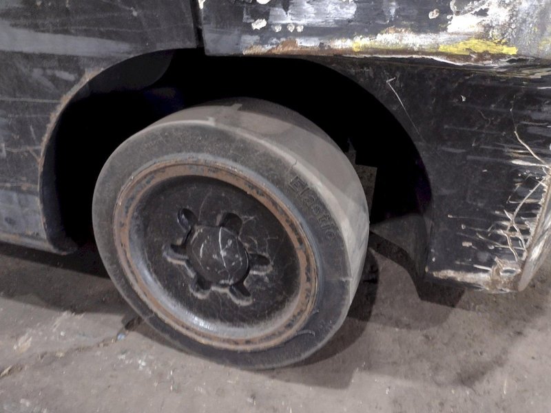 6000 LBS HYSTER MODEL #S60FT FORTIS LP-GAS FORKLIFT: STOCK #18833