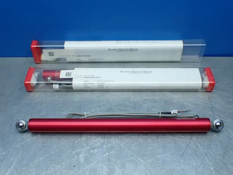 ALLIANCE SENSORS GROUP 2 LINEAR VARIABLE INDUCTIVE TRANSDUCER POSITION SENSORS  -  LRLE-27-250-R-00-10-A