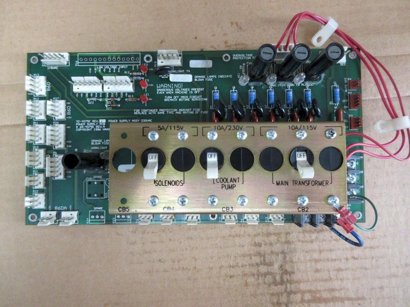 Used Haas Power Supply Assembly PCB 32-4075E Rev. D