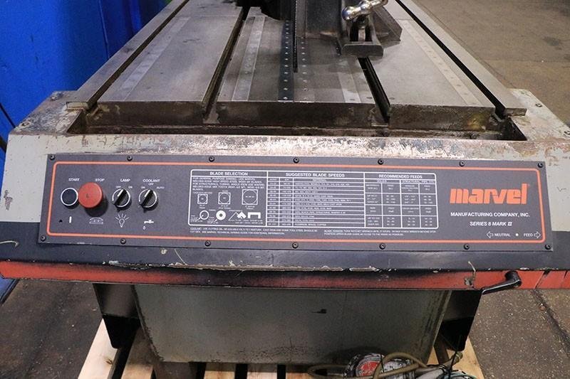 18" X 22" MARVEL Tilt Frame Vertical Bandsaw, Model Series 8 Mark II