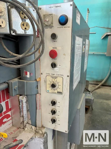 53" X 103" BEL-O-VAC MODEL BV C-CLASS VACUUM FORMER MFG 2017