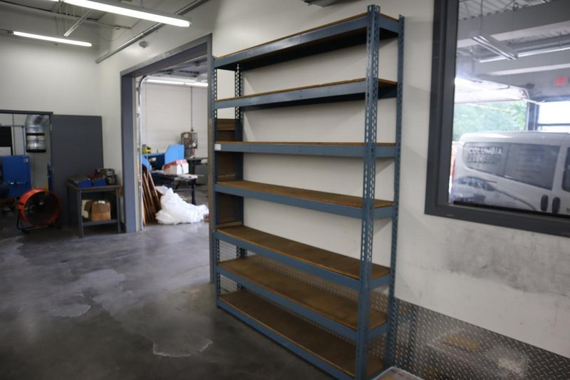 Adjustable Metal Shelving (7) Shelves- Auction Item