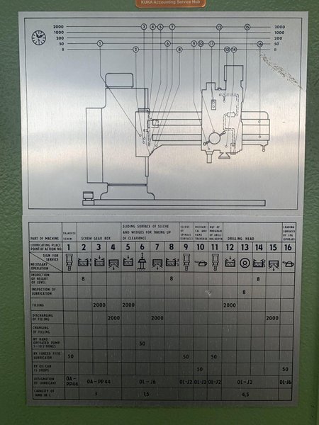 49&quot; KOVOSVIT MAS V0-50 RADIAL ARM DRILL. STOCK # 0872924