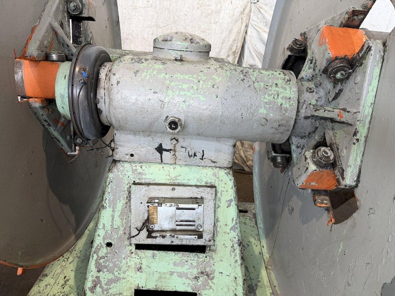 2,500 LB X 12" LITTELL #25 DOUBLE-END PULL OFF COIL REEL UNCOILER. STOCK # 0434726