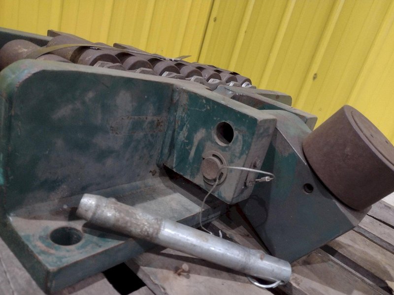 (2) 75 TON HILLMAN MODEL #75-OT ROLLER TYPE MACHINERY MOVING SKATES: STOCK #22986