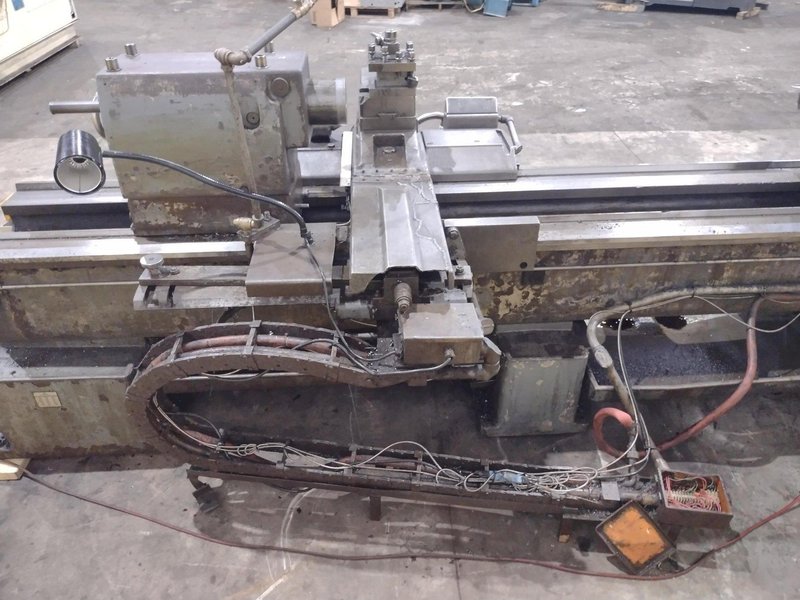 32" X 96" LEBLOND MODEL #3220NF HEAVY PATTERN ENGINE LATHE 2.75"
 HOLE : YOBRO #25769