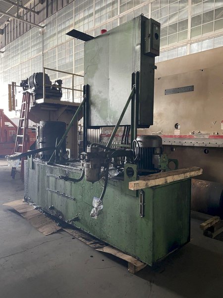 12' X 1.5" HAUSLER 4 ROLL MODEL NO. VRM12/3 HYDRAULIC PLATE BENDING ROLLS: STOCK #13390