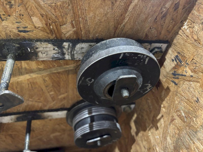 1.25&quot; TO 24&quot; PACE MODEL #1023 PORTABLE ROLL GROOVER WITH TOOLING: STOCK #23123
