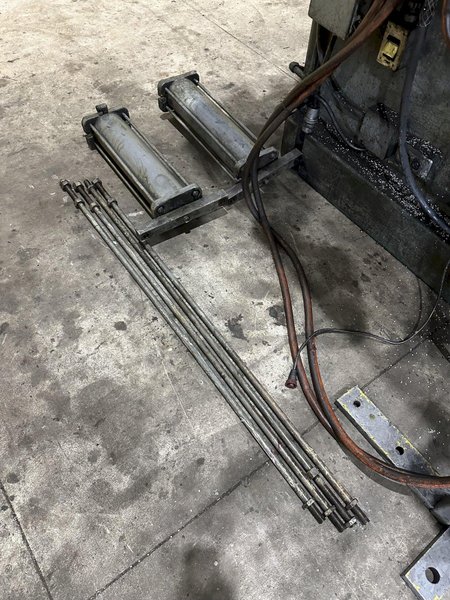 100 TON ROUSSELLE MODEL #10K60 GAP FRAME STAMPING PRESS 6&quot; STROKE: STOCK #23649