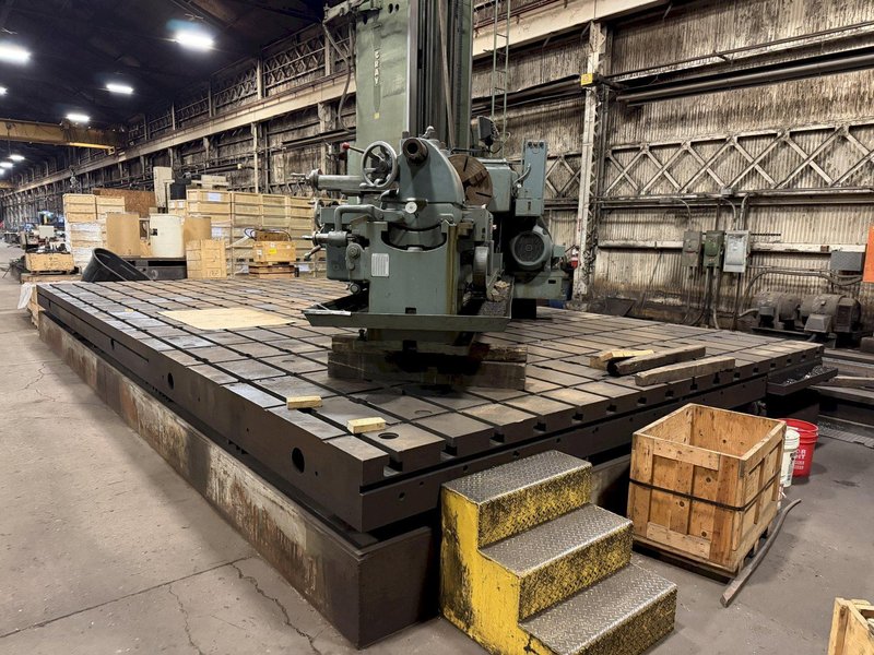 16' X 30' X 12" T-SLOTTED FLOOR PLATE. STOCK #0433326