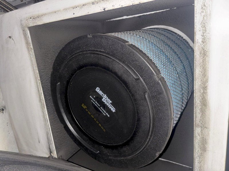 150 HP GARDNER DENVER ROTARY SCREW WATER COOLED AIR COMPRESSOR: STOCK #23414