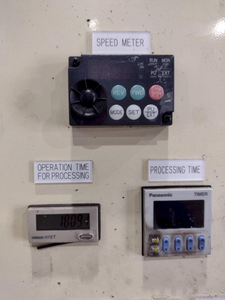 SINTOBRATOR MODEL #EC-2-P-008 CAROUSEL TYPE TUMBLING FINISHER: STOCK #18784