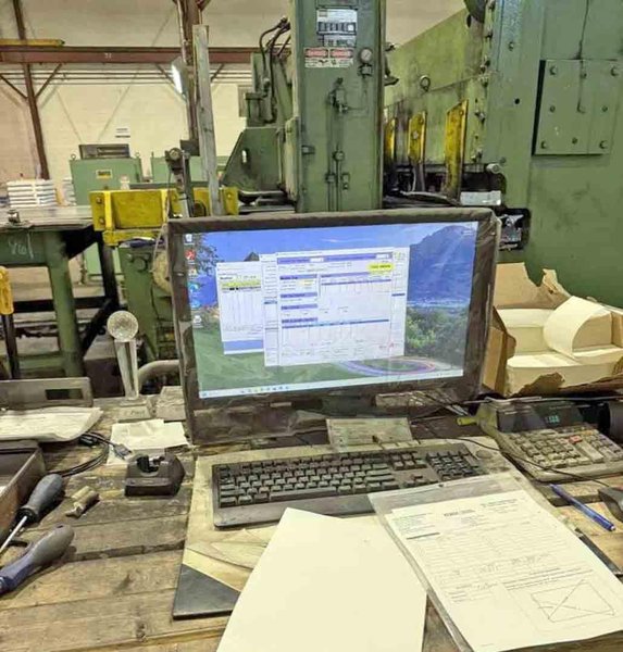 72" x 0.500" x 60,000# Herr Voss Cut To Length Line STOCK# 4397