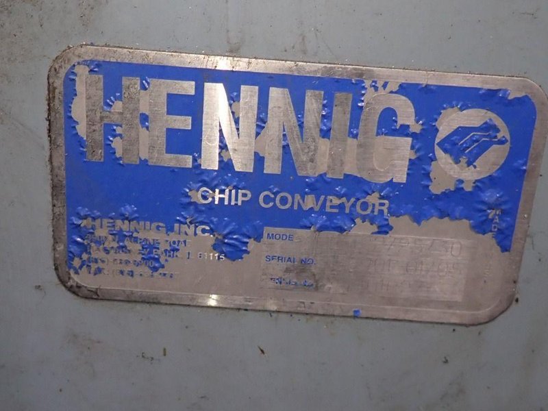 HENNIG INC CHIP CONVEYOR  -  VM22/25/30