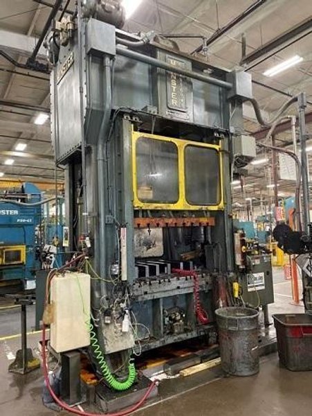 150 Ton Minster Hevi-Stamper SSDC Press With Dallas Servo Feed Line