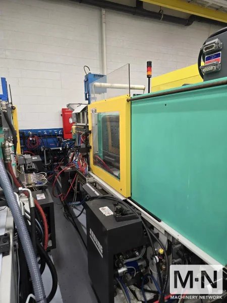 165 TON 8.1 OZ ARBURG MODEL 470C-1500-400 INJECTION MOLDING MACHINE MFG 2007