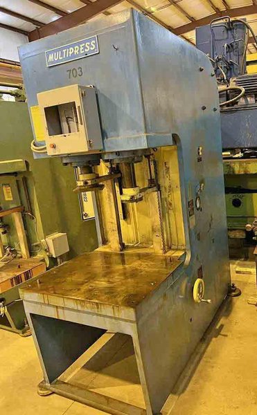 25 TON DUAL RAM DENISON MULTIPRESS STOCK# 3287