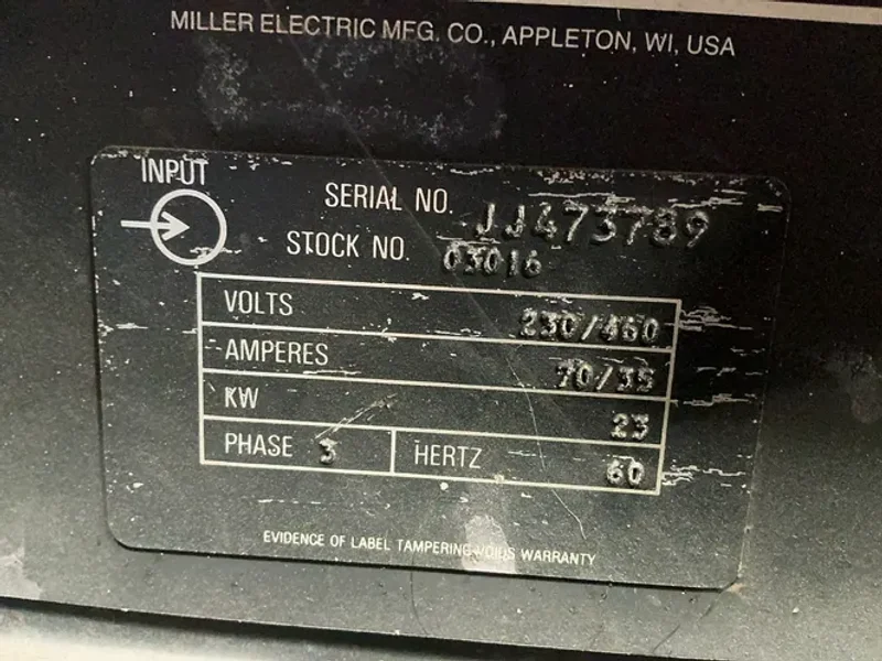 Miller  Welder  - Deltaweld 451