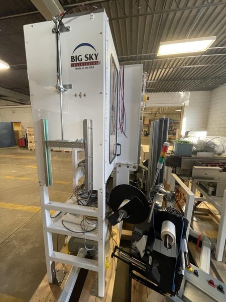 Big Sky 2-Up Automated Palletizer System – Dual-Zone High-Speed Carton Handling with Integrated Gantry