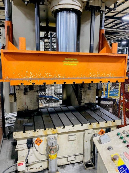 250 TON HANNIFIN HYDRAULIC C-FRAME PRESS. STOCK # 0848920