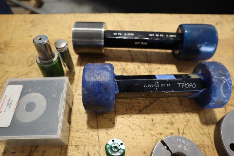 Thread Ring Gages and Thread Gages- Auction Item