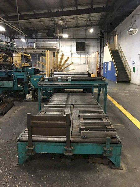 48" X 18 GA X 20,000 LBS IOWA PRECISION FEED TO STOP BLANKING LINE: STOCK #67835