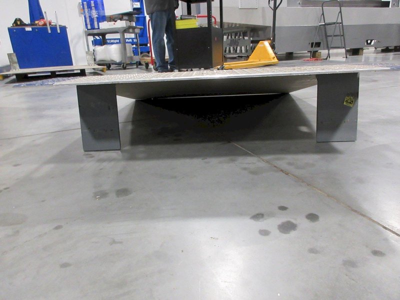 Uline H-1539 48" x 60" Aluminum Dock Plate- Auction Item
