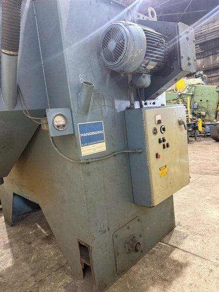 72” PANGBORN MODEL #6LK-7 ROTARY TABLE SHOT BLAST MACHINE, ONLY 962 HOURS: YOBRO #25200