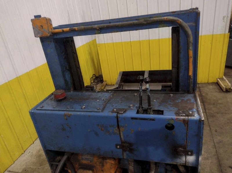 20,000 LB X 48" DELTEC HYDRAULIC SELF CONTAINED COIL CAR W/ELEVATION. STOCK # 0537126