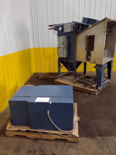 NORDSON PASS-THROUGH POWDER COATING SPRAY MACHINE: STOCK #18734
