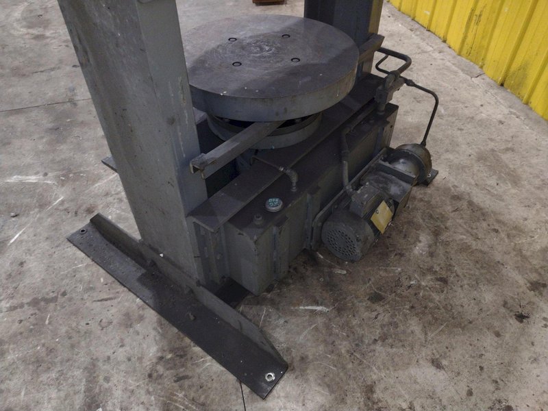 150 TON DAKE HYDRAULIC H-FRAME WHEEL PRESSING PRESS: YOBRO #25286
