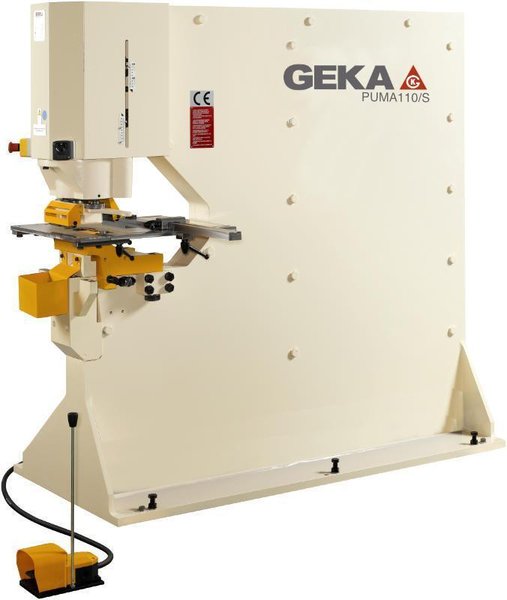 NEW GEKA PUMA 110 HYDRAULIC PUNCHING MACHINE