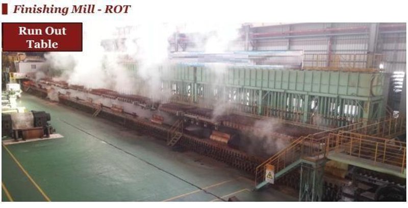 1650mm Mitsubishi-Hitachi Hot Rolling Mill for Coils with Melting and Casting