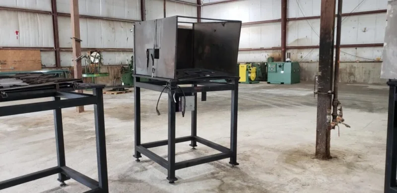 Bowl Stand 46 x 46 x 54 ½ w/enclosure