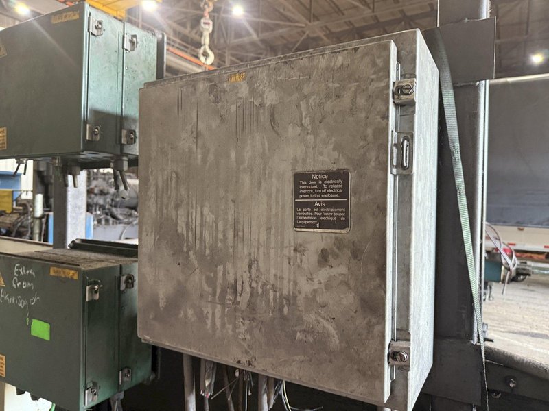 CONTROLLED AUTOMATION ELECTRICAL CONTROL PANEL, FROM MODEL #BFC-530 BEAM PUNCH LINE: STOCK #24124
