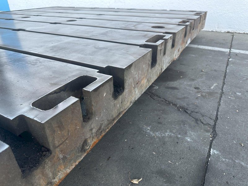 8&#039; X 20&#039; X 7&quot; BAY CITY T SLOTTED FLOOR PLATES: STOCK #75017