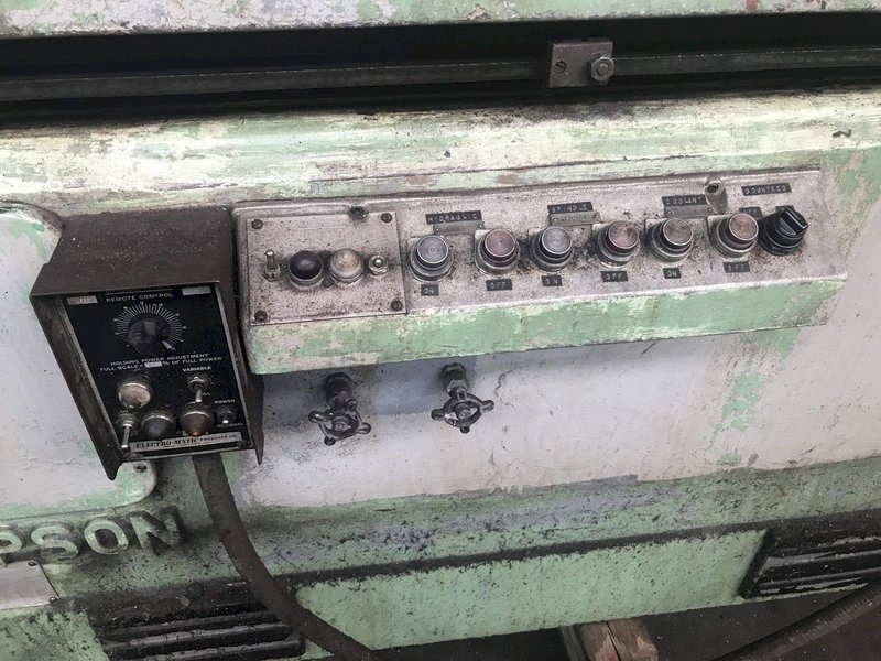 24' X 120' THOMPSON MODEL 10-PCH-7882 HYDRAULIC SURFACE GRINDER: STK 70