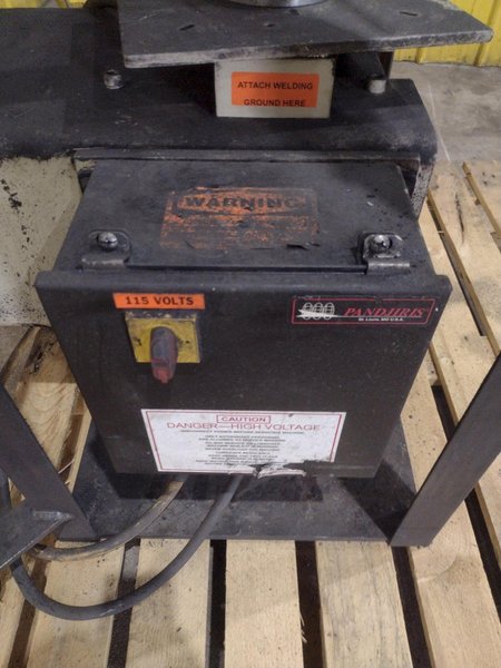 500 LB PANDJIRIS MODEL ALPHA 5-3 WELDING POSITIONER, 115 VOLT: STOCK #23359
