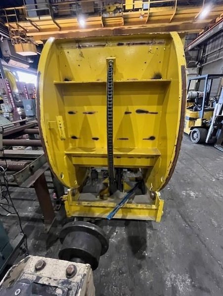 10,000 LBS CALDWELL MODEL #88S-5-48 POWERED COIL UPENDER / FLIPPER WITH ROTATION: STOCK# 4071